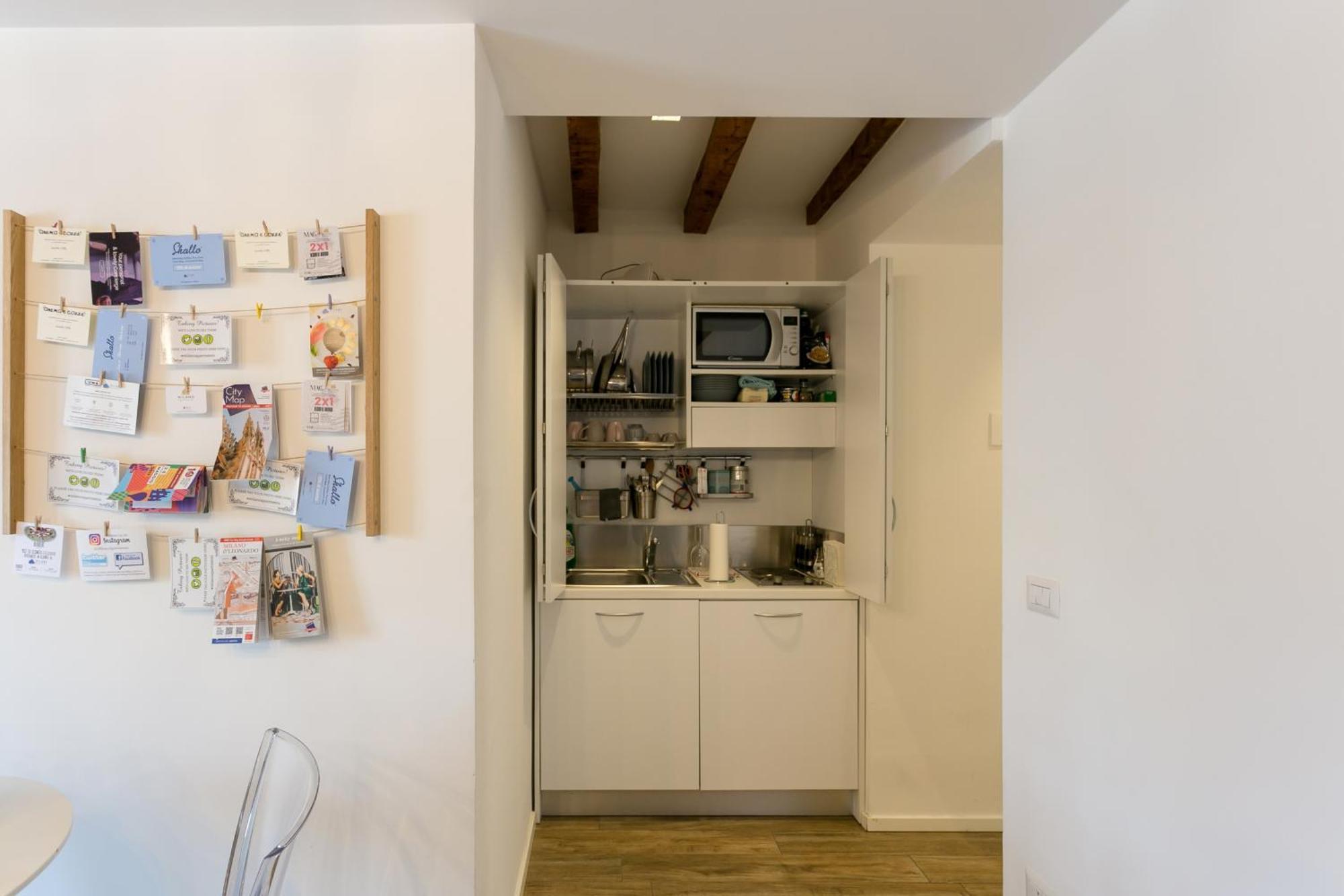 Navigli - Vigevano 45 & Casale 3A Studios 米兰 客房 照片